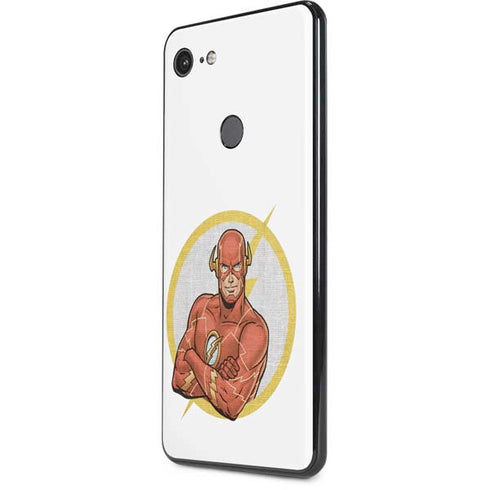 DC Comics The Flash Folded Arms Pose Google Pixel 3 XL Skin